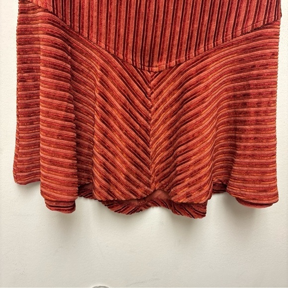 Free People Camden Mini Skirt in Ginger Snap - Picture 8 of 12